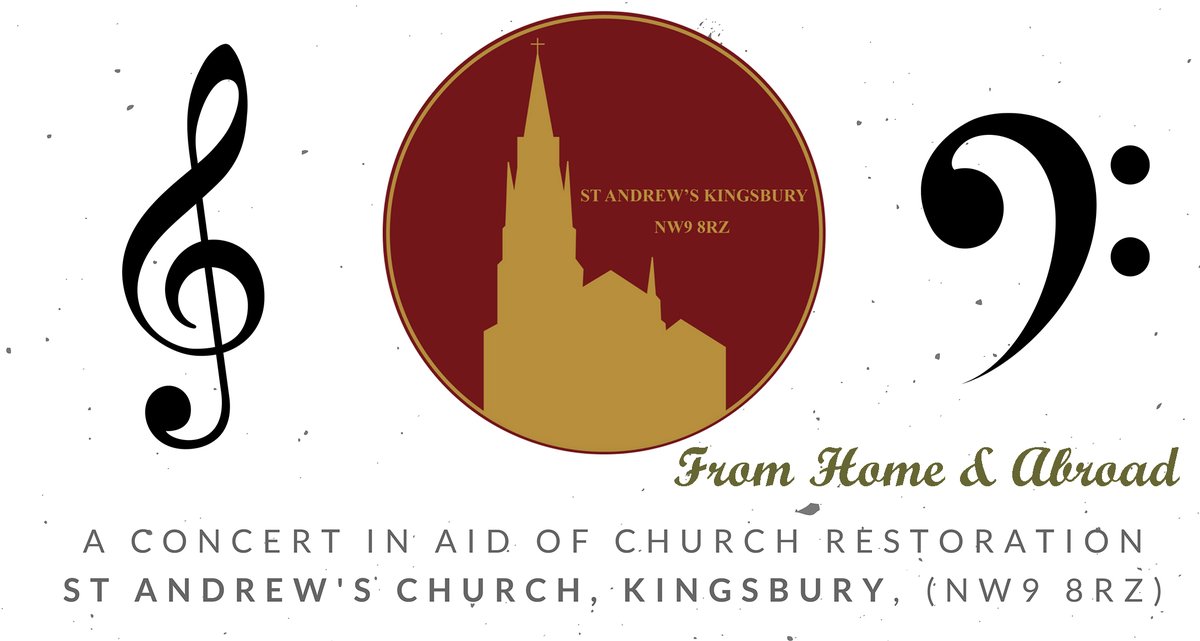 StAndrewsNW9's tweet photo. St.Andrews Kingsbury presents a concert in aid of church restoration: From Home and Abroad.

An evening of piano music from around the world featuring Julian Chan (piano)

Saturday, 11th November, 7 pm.

https://t.co/lK0zqYzoEz

#concert #standrews #kingsbury #classicalmusic https://t.co/lhyjl05PUc
