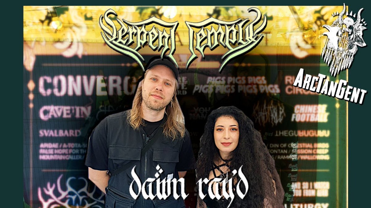 Prosthetic Records (@prostheticrcds) on Twitter photo Catching up with <a href="/serpent_temple/">Serpent Temple</a> at <a href="/ATGFestival/">ArcTanGent</a>, <a href="/DawnRayd/">Dawn Ray'd</a>'s Simon took part in a psycard reading! Check out the full video 👇
youtube.com/watch?v=XABLkq… Catching up with <a href="/serpent_temple/">Serpent Temple</a> at <a href="/ATGFestival/">ArcTanGent</a>, <a href="/DawnRayd/">Dawn Ray'd</a>'s Simon took part in a psycard reading! Check out the full video 👇
youtube.com/watch?v=XABLkq…