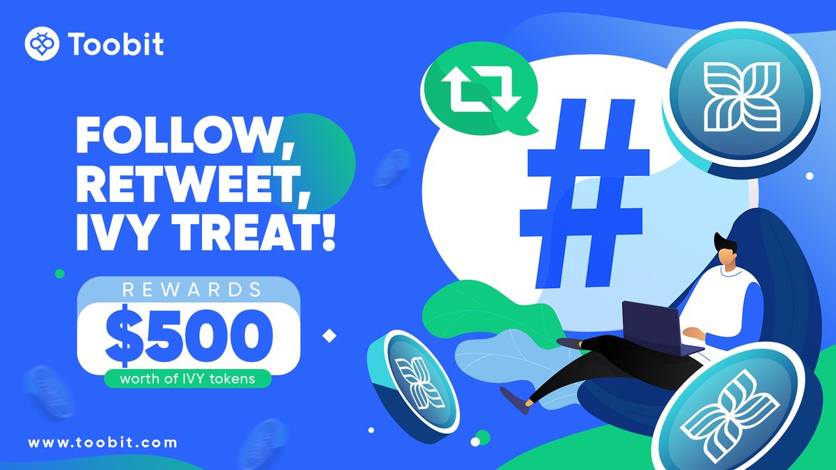 Toobit_official's tweet image. Join the fun: Follow @Toobit_official and @ivylive_io, tag 3 friends, and stand a chance to win! We're giving $50 worth of IVY tokens to 10 lucky winners. Don't miss out!🤩 

#IVY #Cryptotrading #giveaway #Airdrop