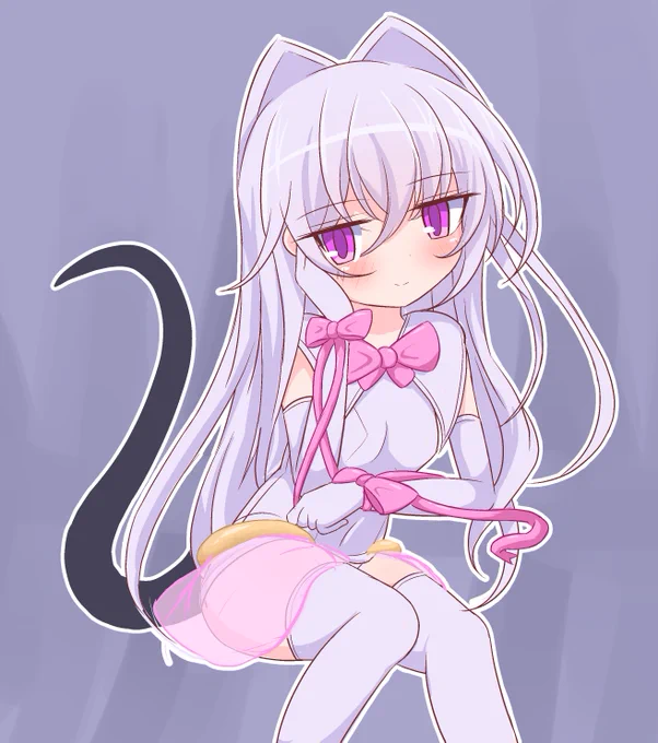 おまけせっかく全身描いたのにテーブルで半身見えへんやん許せん差分です。 