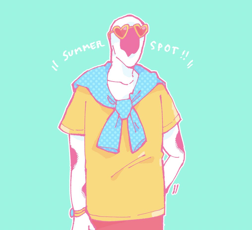 「夏が終わる前に夏っぽいスポットのらくがき #TheSpot」|ウミノ@脱稿！のイラスト