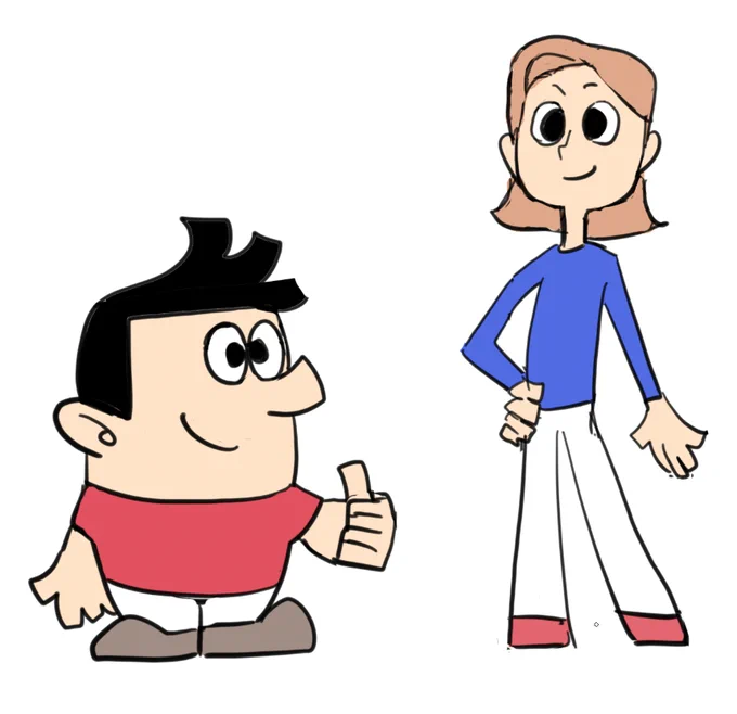 たまにはこういうキャラデザも良いよね。 