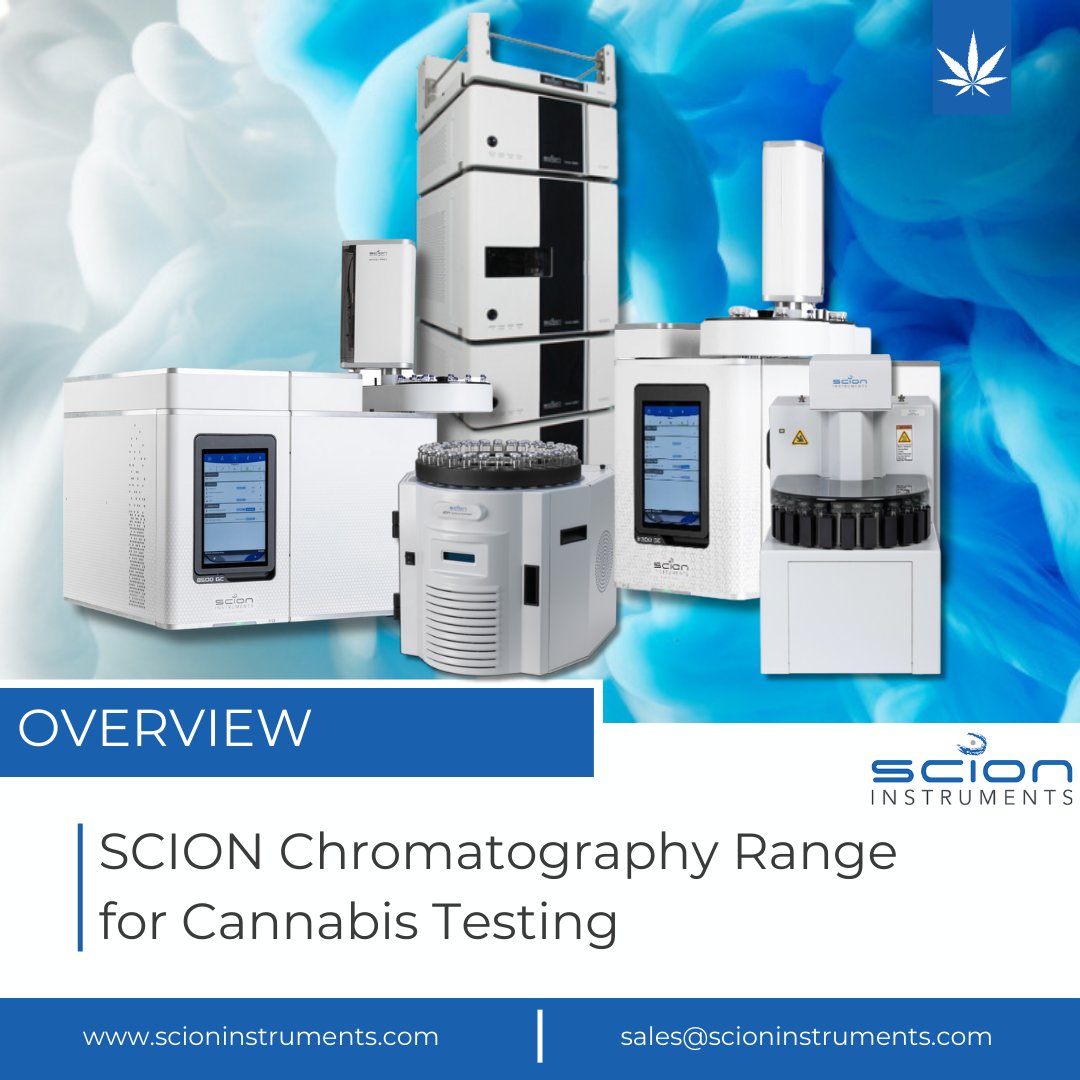 Are you seeking the top cannabis testing solutions? SCION offers chromatography &amp; mass spectrometry tools to analyze potency, quality, &amp; safety of cannabis. 

Discover more: scioninstruments.com/blog/scion-chr…