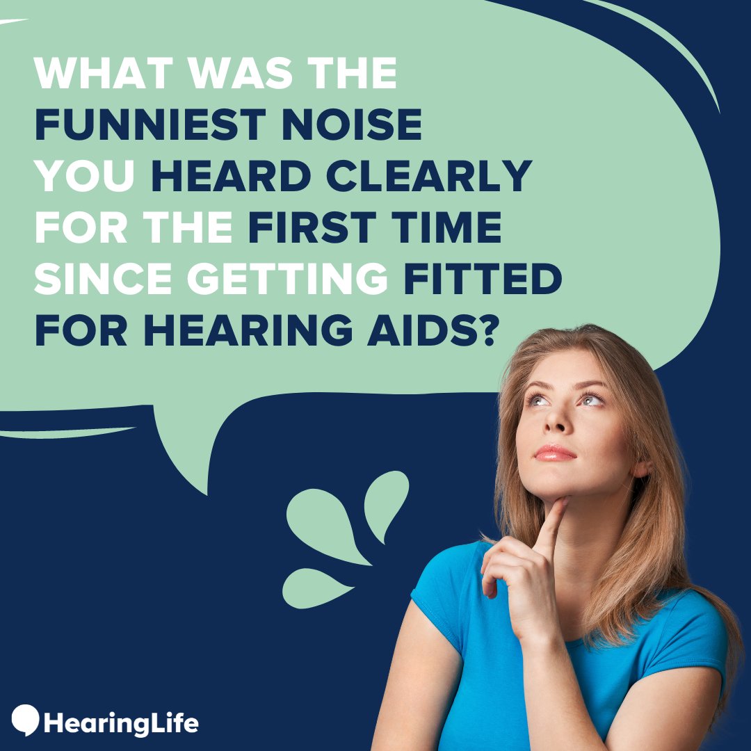 We would love to hear your stories.
What was the funniest noise you heard clearly for the first time since getting fitted for hearing aids?
Did it scare you? Shock you? Make you laugh?
Comment below.