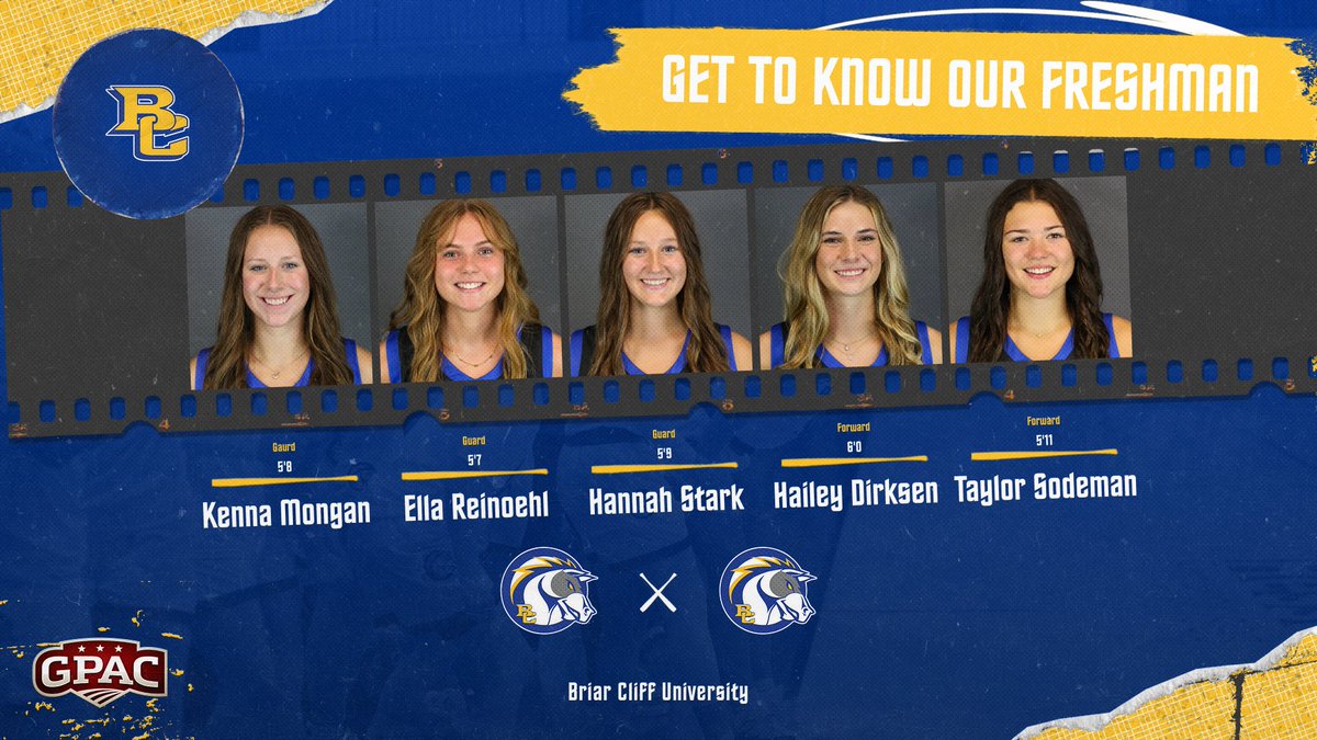 BriarCliffWBB's tweet photo. 𝑮𝑬𝑻  𝑻𝑶 𝑲𝑵𝑶𝑾 𝑶𝑼𝑹 𝑭𝑹𝑬𝑺𝑯𝑴𝑨𝑵‼️

🔵𝑾𝒊𝒍𝒍 𝑯𝒊𝒈𝒉𝒍𝒊𝒈𝒉𝒕 𝑶𝒏𝒆 𝑬𝒂𝒄𝒉 𝑫𝒂𝒚
🟡𝑭𝒊𝒗𝒆 𝑭𝒓𝒆𝒔𝒉𝒎𝒂𝒏
⚪️𝑰𝒐𝒘𝒂 - 𝑴𝒊𝒏𝒏𝒆𝒔𝒐𝒕𝒂 - 𝑵𝒆𝒃𝒓𝒂𝒔𝒌𝒂

#BattleOn https://t.co/BNBih1oaXv