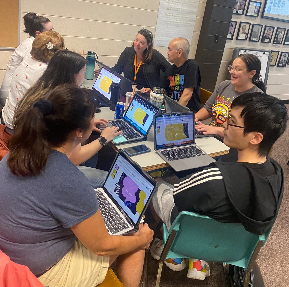 MathWps's tweet image. Elementary music teachers collaboratively built highly engaging lessons through an examination of the district’s foundation documents with Lisa Leach, Performing Arts Liaison.