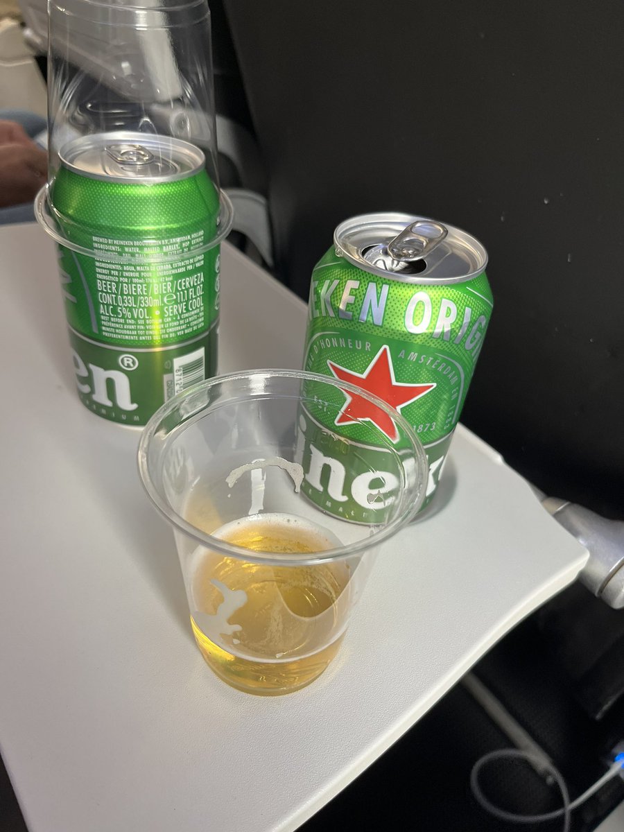 #airtrafficcontrol At least they are serving drinks on our stranded flight #Geneva #goingnowhere