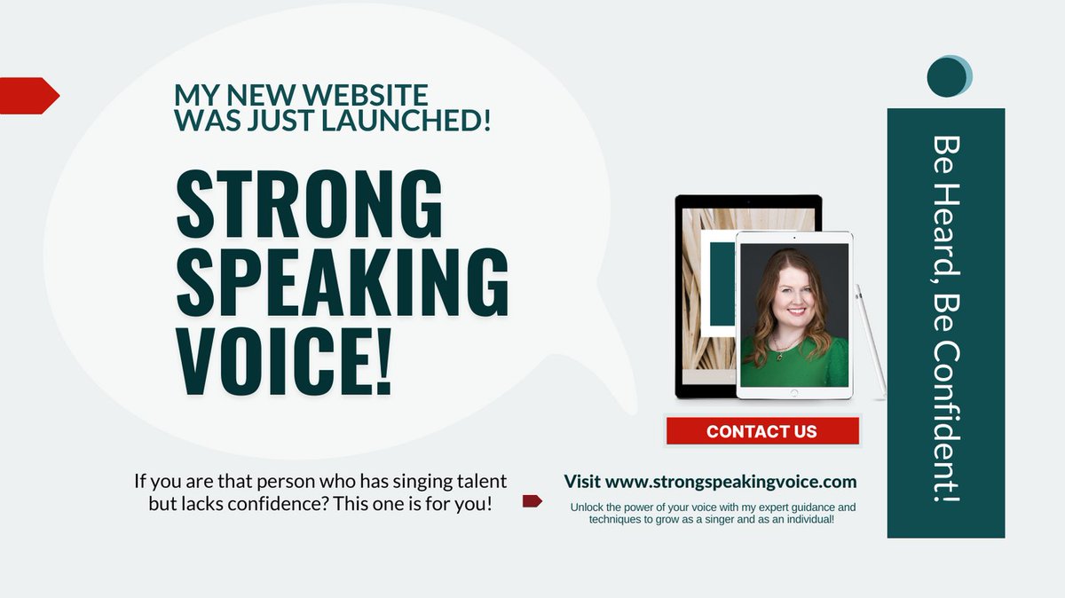 VocalMolly's tweet photo. Unlock confidence! Join our coaching for a powerful speaking voice. Ideal for growth-driven individuals. Don't hesitate – let's begin the journey now! Book your appointment with me at https://t.co/cE36muiYLc today!

#voice #speech #BuildYourConfidence 🗣️ #SpeakWithConfidence https://t.co/X4F9bS8eEn