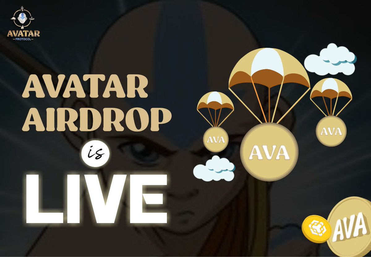 Avatar_protocol's tweet image. Claim 1000 $AVA token from the phase 1 airdrop.

First 10k members to claim get access into the #SportArbitrage signal channel

Website link: avatarprotocol.site
Airdrop link: app.avatarprotocol.site

#web3 #airdrop #bsc #giveaway #defi #claim #ava #bullrun #1000XGEM