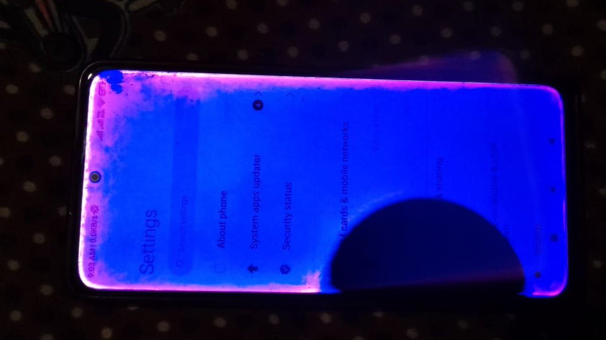 ajaykumar4221's tweet photo. totally time wasting and also play with trust of people.
My #redminote10pro two times change motherboard after warranty period and now comes new issue one pink spot come on display then spread over all screen after sometimes whole display turn black nothing see https://t.co/W3SZISPsCW