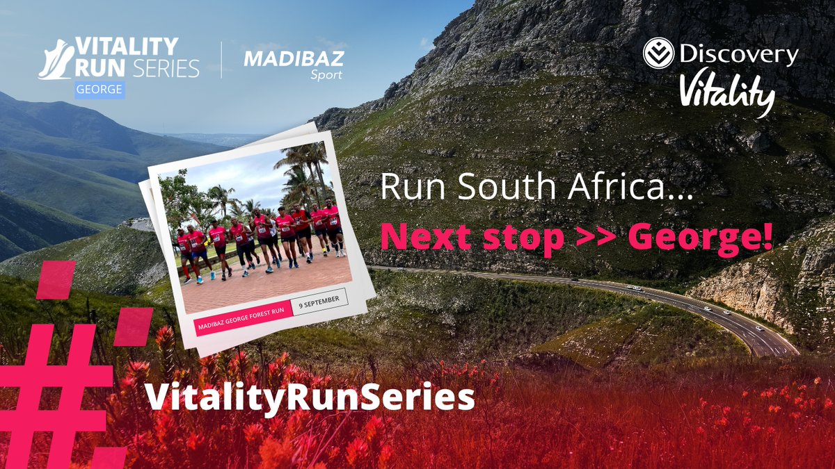 Vitality_SA's tweet image. Let’s run 🇿🇦 through the gorgeous #GardenRoute on 9 September with the #VitalityRunSeries! Enter the Madibaz George Forest Run with Discovery Vitality now: discv.co/ForestRun 
#LiveLifeWithVitality #George