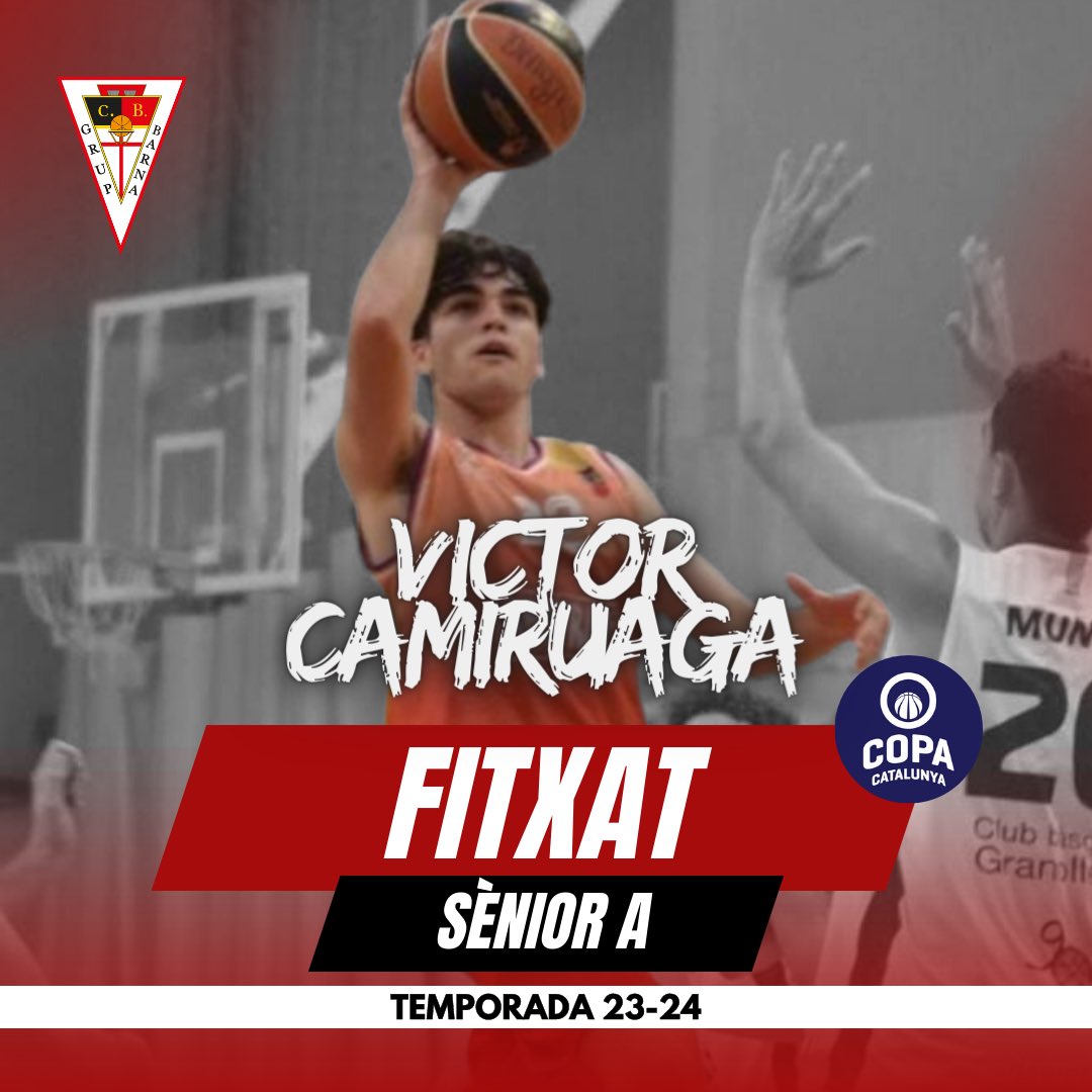CBGRUPBARNA's tweet photo. 🚨💥𝗩𝗜𝗖𝗧𝗢𝗥 𝗖𝗔𝗠𝗜𝗥𝗨𝗔𝗚𝗔, 𝗙𝗜𝗧𝗫𝗔𝗧

S’incorpora al nostre SAM de Copa Catalunya un jugador jove que compta amb l’experiència i el talent per fer-nos disfrutar durant aquesta temporada‼️

#CopaCatalunya https://t.co/pB4tuirkNX