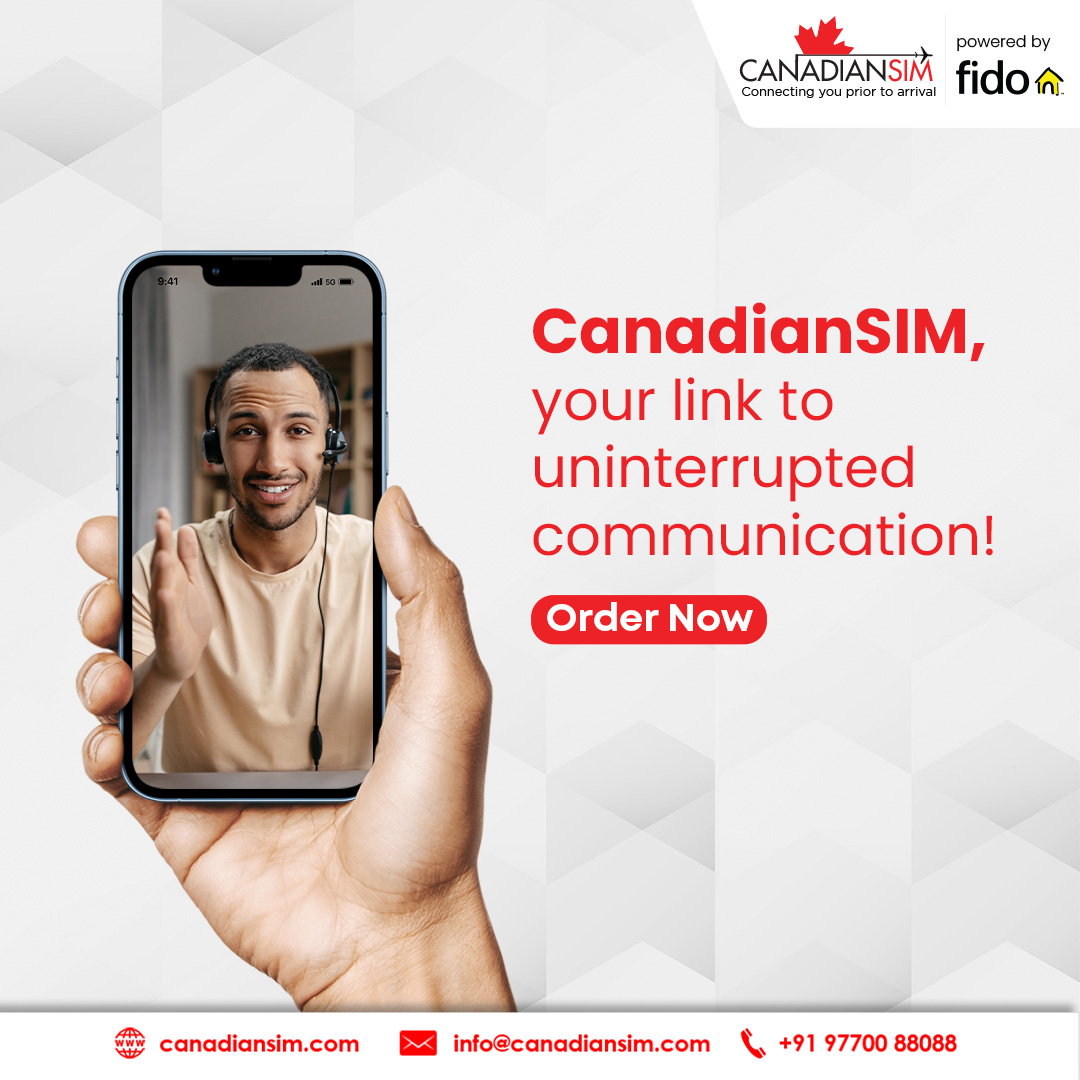 Ready for a seamless connectivity on your Canadian journey? Stay stress-free with our simple, affordable, and ready-to-go CanadianSIM.

#CanadianSIM #Canada #InternationalSim #SimCard #DailyTravel #ConnectedJourneys #InternationalSimCard #InternationalInternet #LivingInCanada