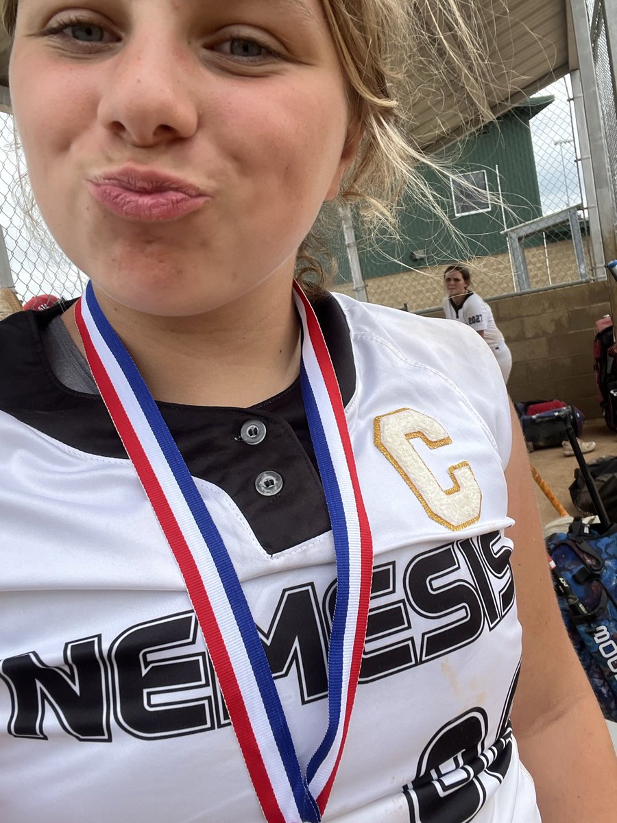 Soph had a good weekend at the plate.  Proud of how hard she works?