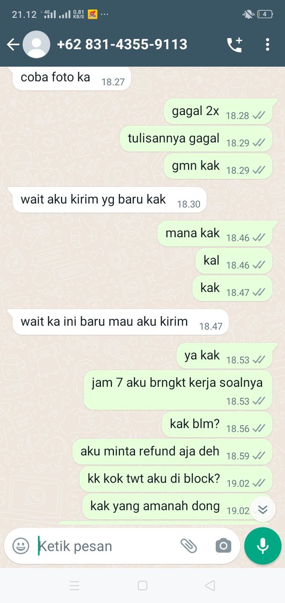 ‼️ WARNING PENIPU ‼️
sinting bgttt dia 😭

#zonauang