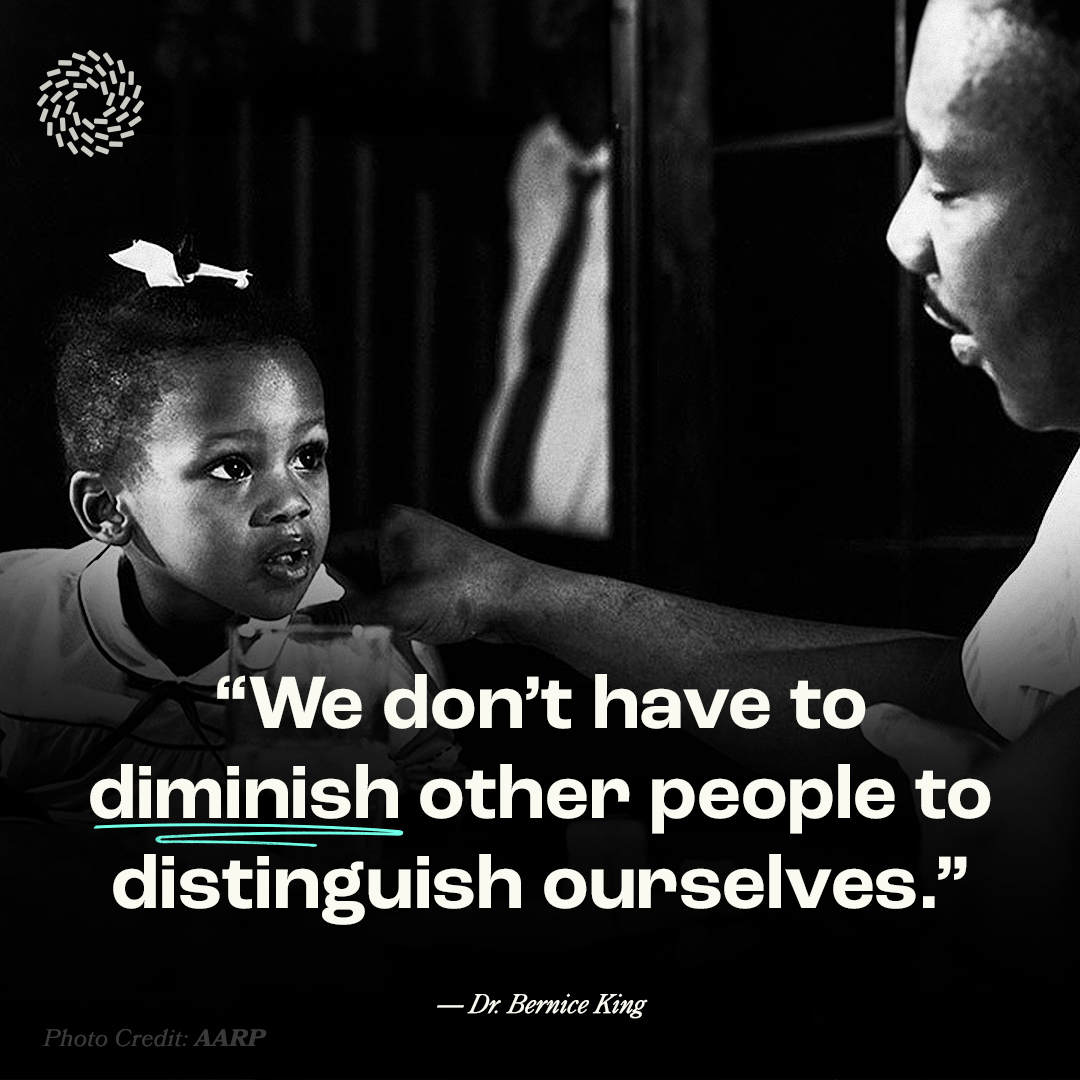 BuildersMvt's tweet photo. “I have a dream…” The legacy lives on.

Sixty years ago today, Martin Luther King Jr. gave his famous “I Have a Dream” speech on the steps of the Lincoln Memorial during the March on Washington.

Dr. King’s dream was a call to action for social justice and equality.

Today, his daughter Bernice King, CEO of the Martin Luther King Jr. Center for Nonviolent Social Change, continues to fight against injustice through education, training, and advocating for the philosophy of nonviolence.