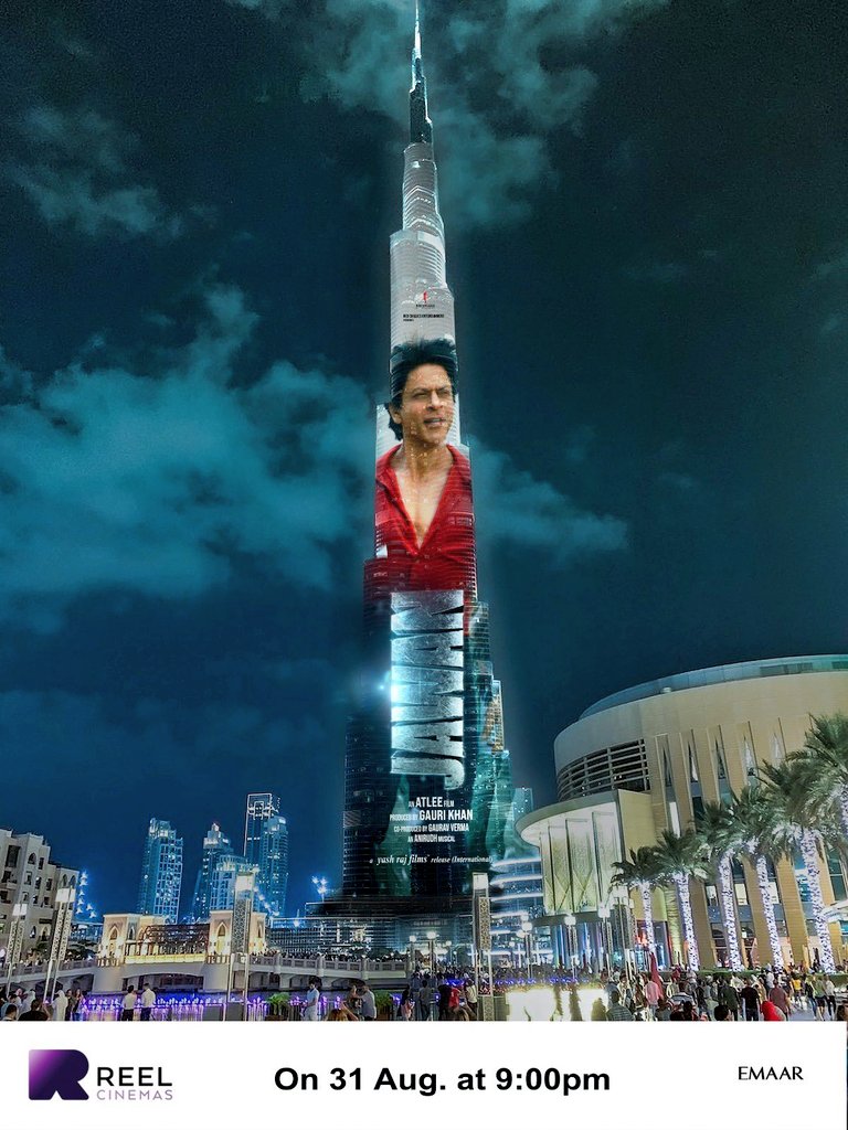 #EXCLUSIVE 🔥

JAWAN TRAILER WILL DISPLAY IN BURJ KHALIFA.

After #Pathaan SRK is All Set To Launch #JawanTrailer in #BurjKhalifa 

#Jawan #ShahRukhKhan𓀠 #SRK𓃵