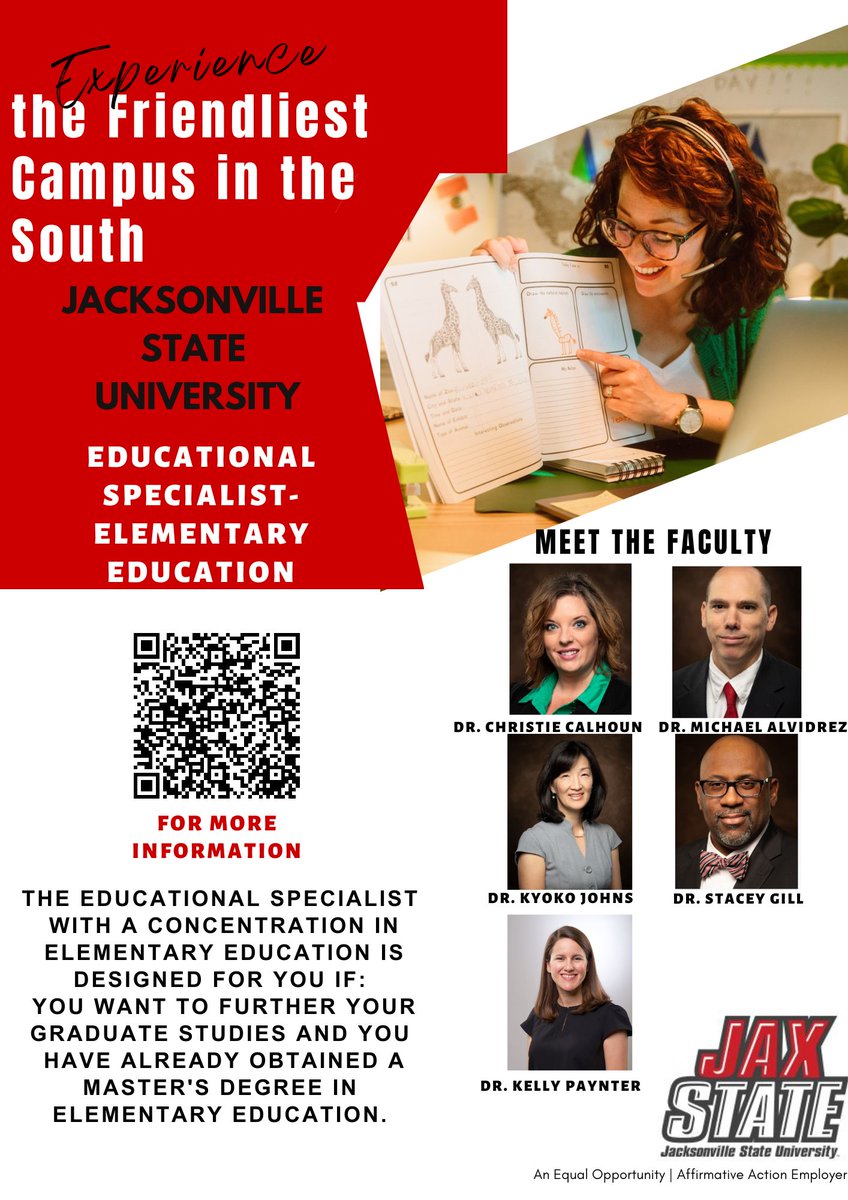 Featured program of the week! EdS in Elementary Education
