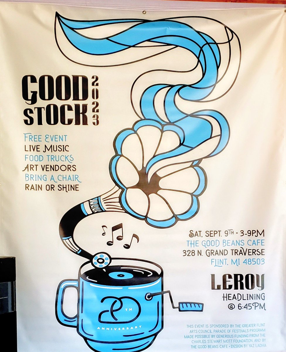 tomntravis's tweet photo. #goodstock2023 it's coming...make plans to attend this groovy festival in Flint's historic Carriage Town neighborhood. https://t.co/gJrn6iklMa