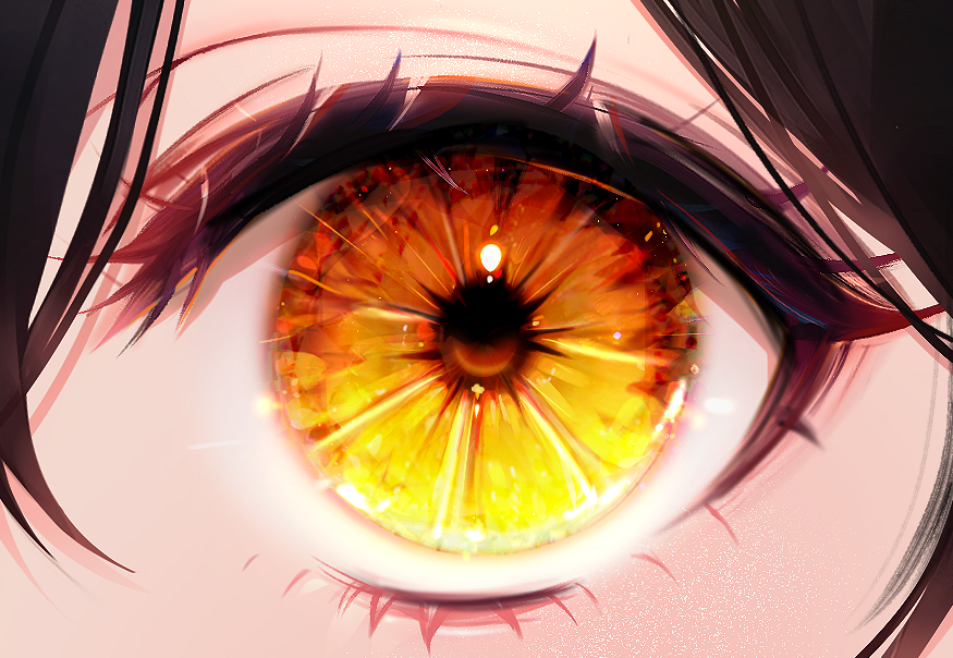 「Yellow eyes 」|58 / fevercellのイラスト