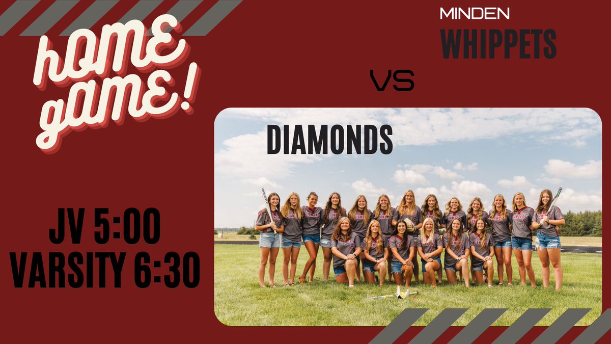 CCV Diamonds (@ccvdiamonds) on Twitter photo HOME GAME vs. Minden
JV 5:00 Varsity 6:30
Cairo Ball Fields, north of Cairo on Hwy 11
<a href="/CenturaBrown/">Coach Brown</a> <a href="/CenturaSchool/">Centura School</a> <a href="/prepfastpitch/">Prep Fastpitch</a> <a href="/NEPrepZone/">Nebraska Prep Zone</a> <a href="/MaxPreps/">MaxPreps</a> <a href="/NebraskaHSSB/">Nebraska HS Fastpitch</a> <a href="/MasonKernMedia/">Mason Kern</a> <a href="/Local4_Sports/">Local4 Sports</a> HOME GAME vs. Minden
JV 5:00 Varsity 6:30
Cairo Ball Fields, north of Cairo on Hwy 11
<a href="/CenturaBrown/">Coach Brown</a> <a href="/CenturaSchool/">Centura School</a> <a href="/prepfastpitch/">Prep Fastpitch</a> <a href="/NEPrepZone/">Nebraska Prep Zone</a> <a href="/MaxPreps/">MaxPreps</a> <a href="/NebraskaHSSB/">Nebraska HS Fastpitch</a> <a href="/MasonKernMedia/">Mason Kern</a> <a href="/Local4_Sports/">Local4 Sports</a>