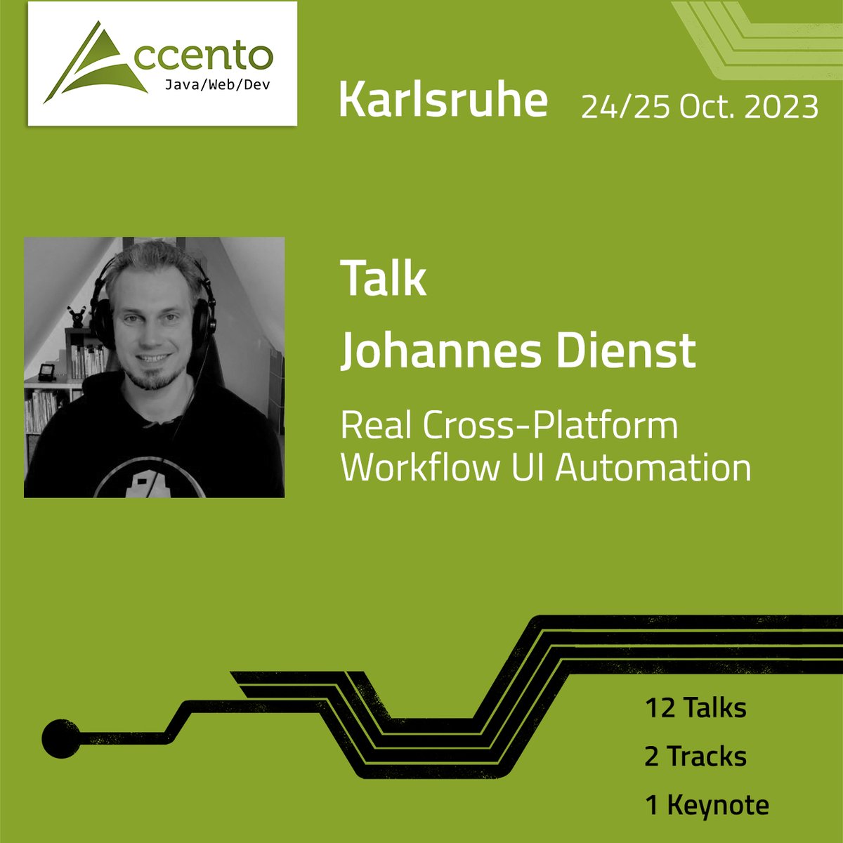 Accento (@accentodev) on Twitter photo Testing workflows that span multiple applications and platforms is a challenging task. Machine learning can help when you combine it with automation on the Operating System level. At #Accento2023 <a href="/JohannesDienst/">Johannes Dienst</a> will tell you more: 2023.accento.dev/talks/workflow… Testing workflows that span multiple applications and platforms is a challenging task. Machine learning can help when you combine it with automation on the Operating System level. At #Accento2023 <a href="/JohannesDienst/">Johannes Dienst</a> will tell you more: 2023.accento.dev/talks/workflow…