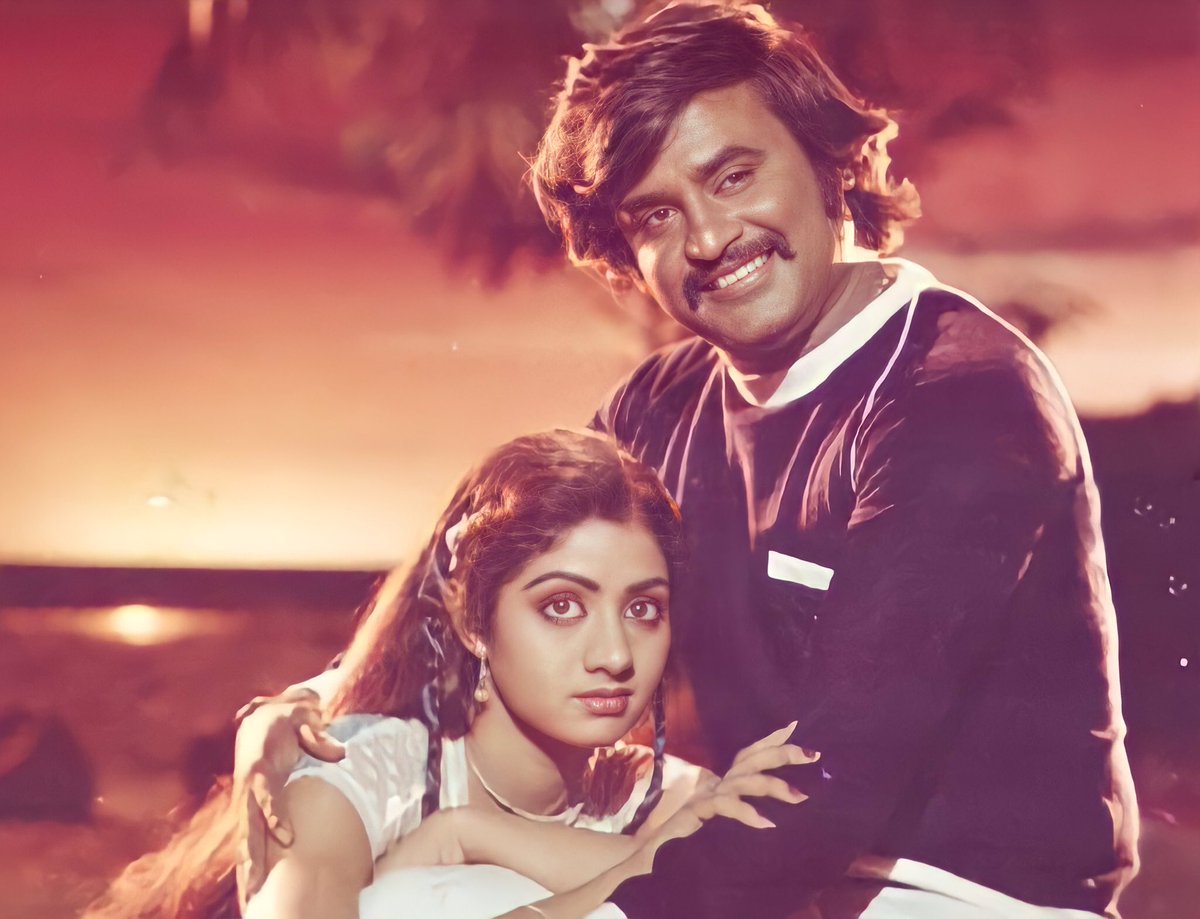 Throw Back Monday
#ThanikaatuRaja - #தனிக்காட்டுராஜா 😎

#SuperStarRajinikanth & #SriDevi 📷📸

#ThanikkattuRaja #Rajini
#SuperStarRajinikanth𓃵 
#Superstar #Rajinikanth
#ThalaivarRajinikanth 
#ThalaivarNirandharam 
#Jailer #JailerHistoricBO 
#JailerIndustryHit #JailerHits500cr