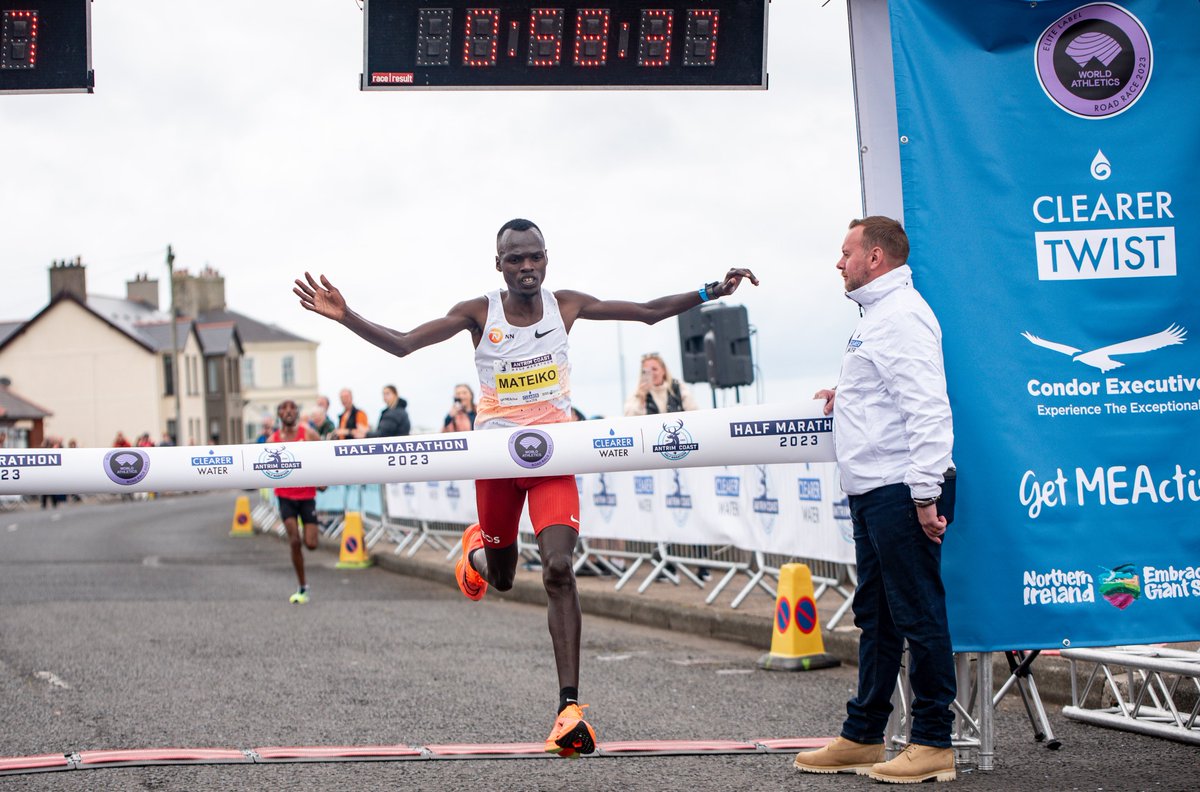 CoastHalf's tweet photo. After an incredible race day, we are delighted to announce the Clearer Water Antrim Coast Half Marathon has been crowned as the number 1 half marathon in the world. With this year's race being logged as the 13th fastest race in history! https://t.co/4eSpisxPLy