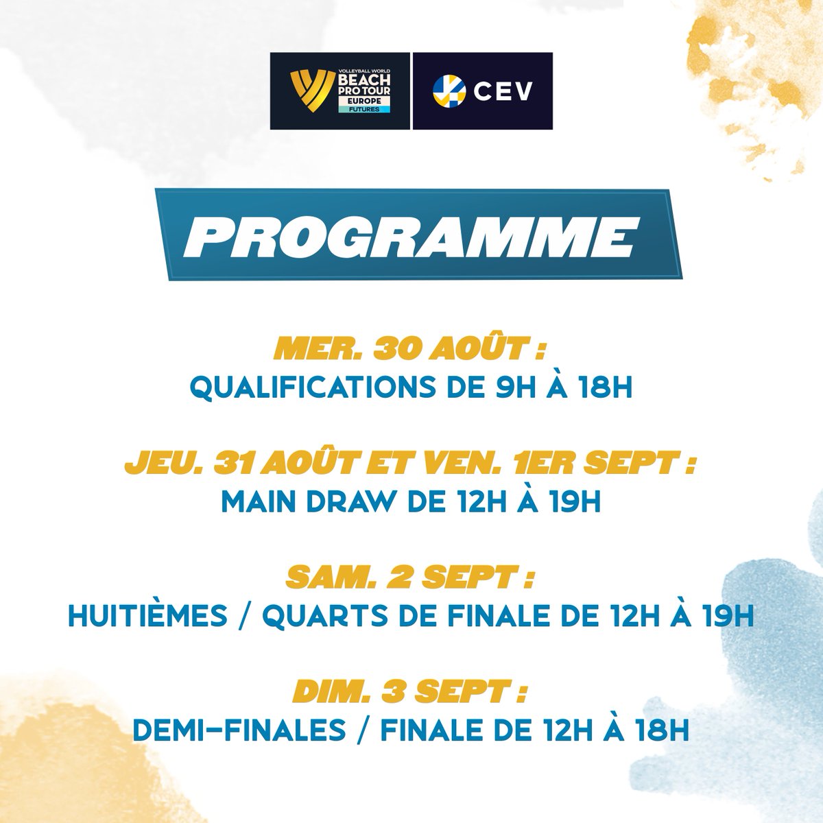 5 jours de beach volley devant l'Hôtel de Ville de <a href="/montpellier_/">Ville de Montpellier</a> 🔥🏐

Réservez vos places sur beachmasters.fr

#beachprotour #montpellier #beachvolley #beachprotourmontpellier