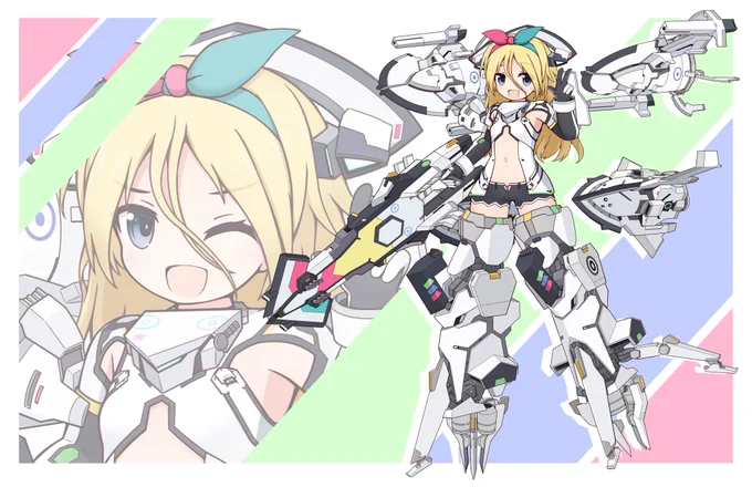 ひかりちゃん!#アリスギアお絵かき 