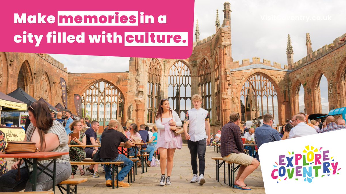 visit_coventry's tweet photo. Summer memories made on your doorstep! Visit Coventry and discover all the incredible things the city has to offer. From historic landmarks to modern attractions, there's something for everyone. #ExploreCoventry #Summer
https://t.co/GugO0jce51 https://t.co/JP55SnH1Vg
