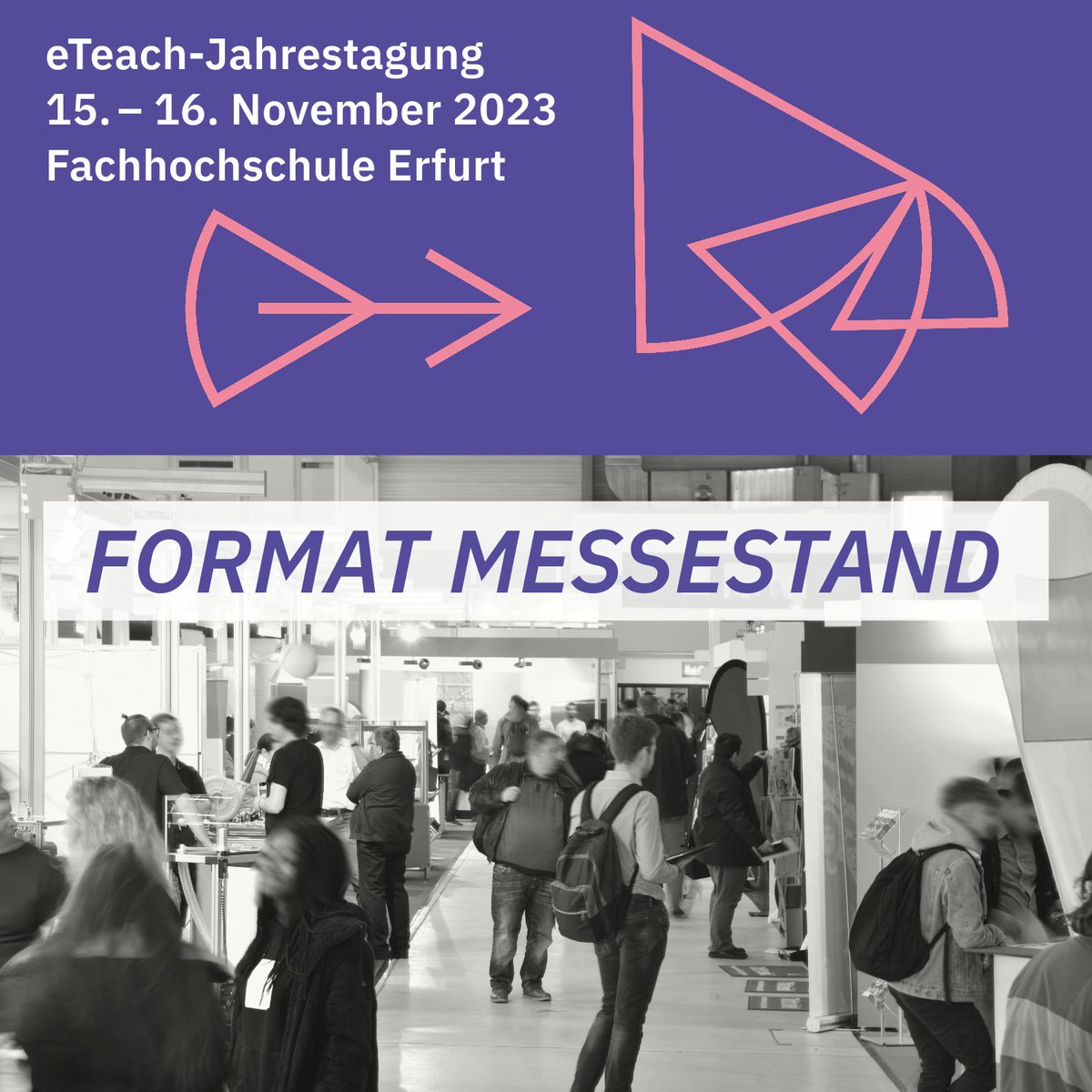 eteachtagung2023 (@eteach_netzwerk) on Twitter photo Anfassen, Rumspielen, Ausprobieren? Geht alles! 💻🎮🤖 Zeigen Sie Ihre Projekte und Installatione auf einem eTeach-Messestnd. Info und Call unter eteach-thueringen.de/jahrestagung @FH_Erfurt
<a href="/bauhaus_uni/">Bauhaus-Uni Weimar</a> <a href="/unierfurt/">Universität Erfurt</a> <a href="/TU_Ilmenau/">TU Ilmenau</a> <a href="/EAHJena/">Ernst-Abbe-Hochschule Jena</a>
<a href="/HS_Nordhausen/">Hochschule Nordhausen</a> @HS_Schmalkalden Anfassen, Rumspielen, Ausprobieren? Geht alles! 💻🎮🤖 Zeigen Sie Ihre Projekte und Installatione auf einem eTeach-Messestnd. Info und Call unter eteach-thueringen.de/jahrestagung @FH_Erfurt
<a href="/bauhaus_uni/">Bauhaus-Uni Weimar</a> <a href="/unierfurt/">Universität Erfurt</a> <a href="/TU_Ilmenau/">TU Ilmenau</a> <a href="/EAHJena/">Ernst-Abbe-Hochschule Jena</a>
<a href="/HS_Nordhausen/">Hochschule Nordhausen</a> @HS_Schmalkalden