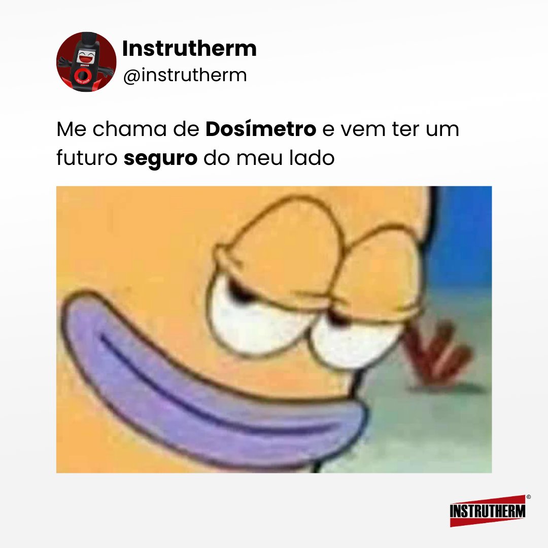 Instrutherm's tweet photo. A nossa prioridade é sempre a segurança 🤣😄

#instrutherm #vipgroup #live #instruthermvipgroup #dicademestre #medição #segurançadotrabalho https://t.co/qcMbkYAADz