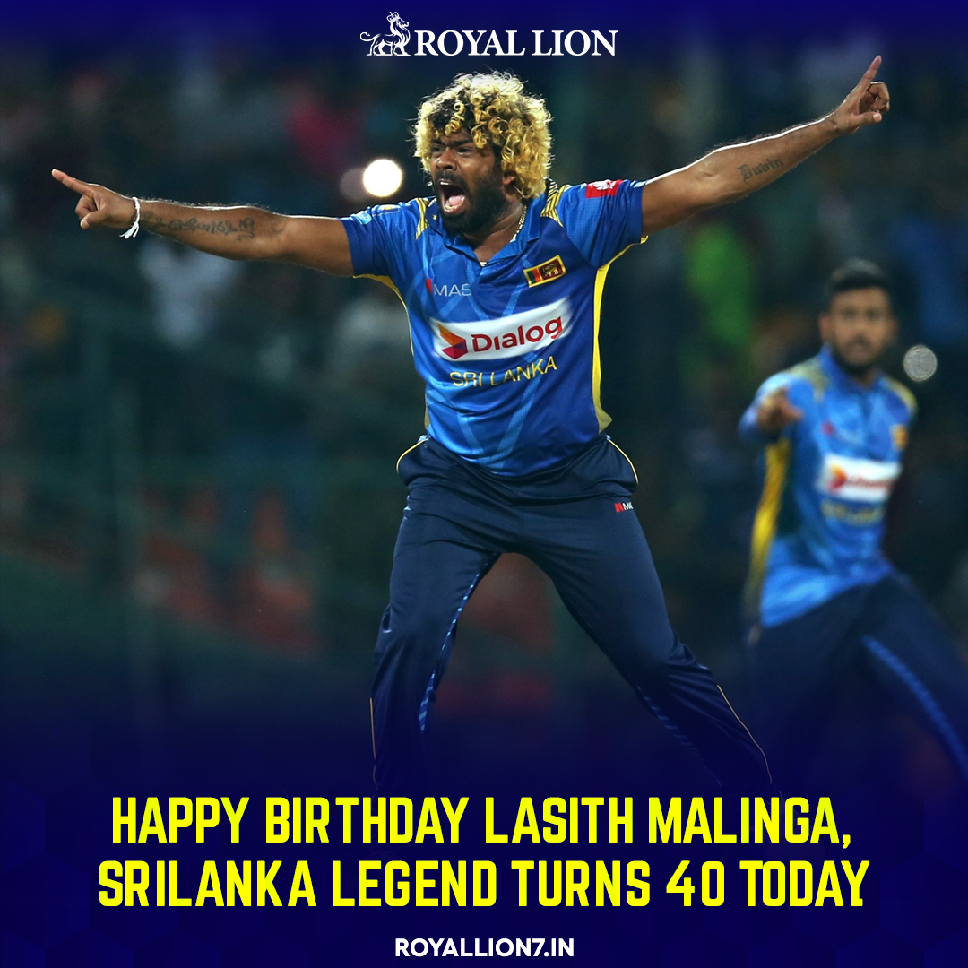 royallion7_in's tweet photo. 🎉Wishing a fantastic 40th birthday to the legendary Sri Lankan, Lasith Malinga.😍🎊🏏

👉 Get free Telegram Satta prediction: https://t.co/A3bj9OwKDH

➡️Join us on : https://t.co/wyjKYDKWSu

#Royallion #NotRamaiyaVastavaiya #neerajchopragold #JasonSanjay #vivoV29e https://t.co/nCTfD2nwiy