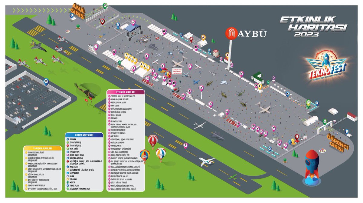 Türkiye'nin en büyük havacılık, uzay ve teknoloji festivali #TEKNOFEST Ankara’ya son 2 gün kaldı.🚀

Biz #SenGELECEKSİNdiye HO1 numaralı stantta olacağız.

🗓️ 30 Ağustos - 3 Eylül
📍 Ankara, Etimesgut Havalimanı

<a href="/teknofest/">TEKNOFEST</a> <a href="/acengizkoseoglu/">Ali Cengiz Köseoğlu</a>