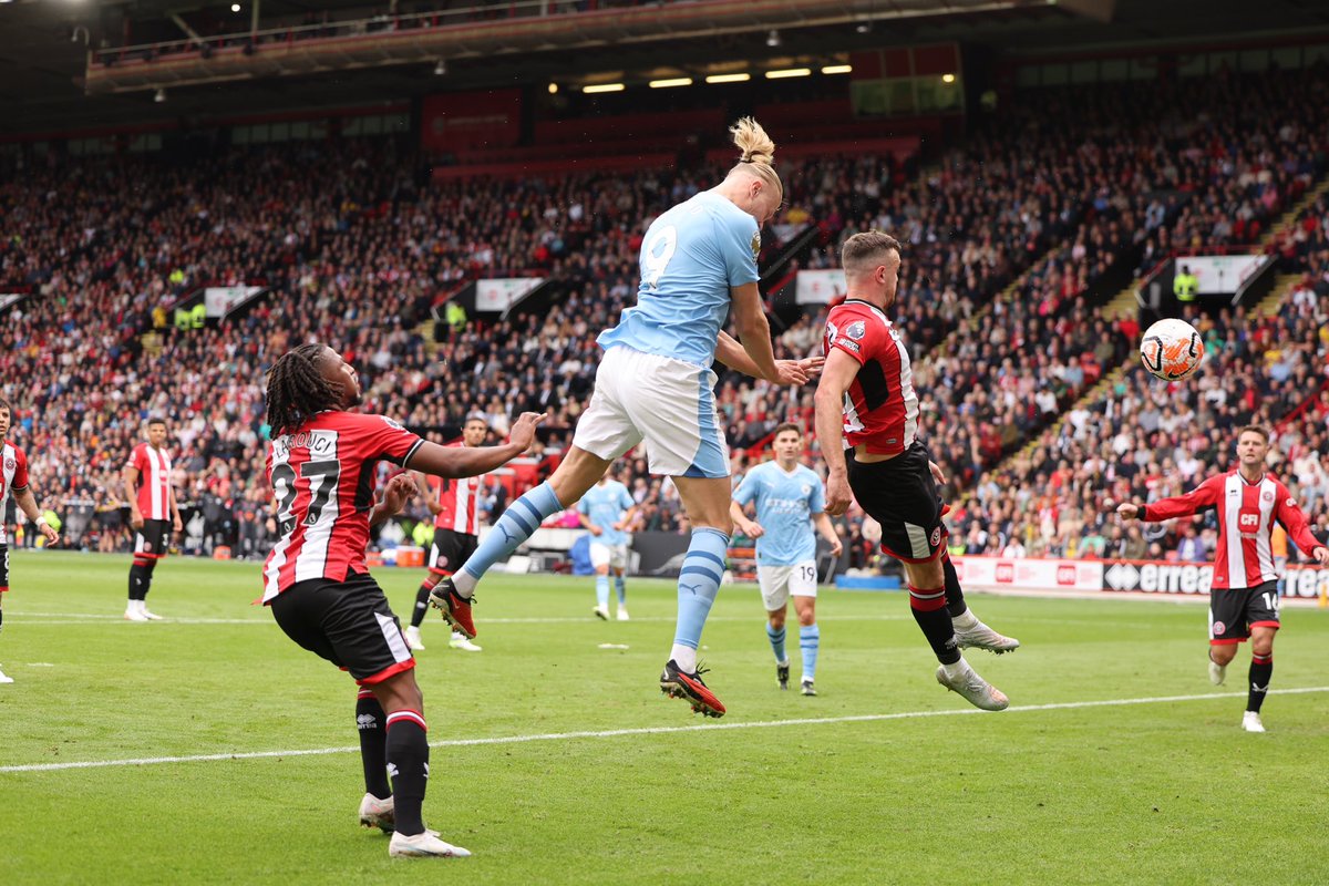 RyanBPhoto's tweet photo. One of them had to go in🤣 Sheffield Utd v Manchester City. Shot for @ShutterstockNow #sheman #football #footballPhotography #ManCity #MCFC https://t.co/zFGFoGsYP0