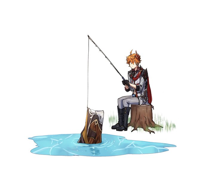 「fishing rod」 illustration images(Latest｜RT&Fav:50)｜3pages