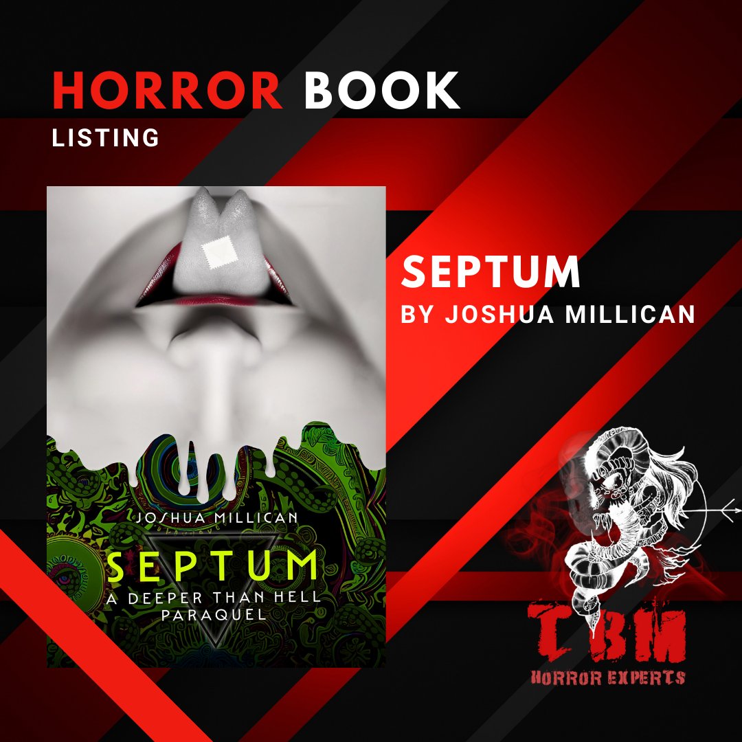 tbmhorror's tweet photo. 🩸 Former Dread Central Editor-In-Chief Releases 2nd Extreme Horror Novel with Septum: A Deeper Than Hell Paraquel🩸 
💀 Shoot'em a follow:
@EnPocalypsePub 
@josh_millican 

🪓 Read more!
https://t.co/ZrFSv8GSh2 

#horrorcommunity
#tbmhorror
#HorrorPromotion https://t.co/Kbt0Q0851X