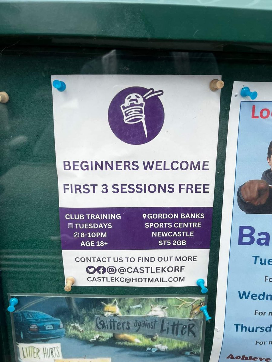 💜Keep an eye out for our flyers around #stokeontrent and #newcastleunderlyme 👀🏀 
Get in touch if you want to give #korfball a go!

 #sport #sports #staffordshire #whatsonstaffordshire #mixedgendersport #trysomethingnew #giveitago #korf #lovesport