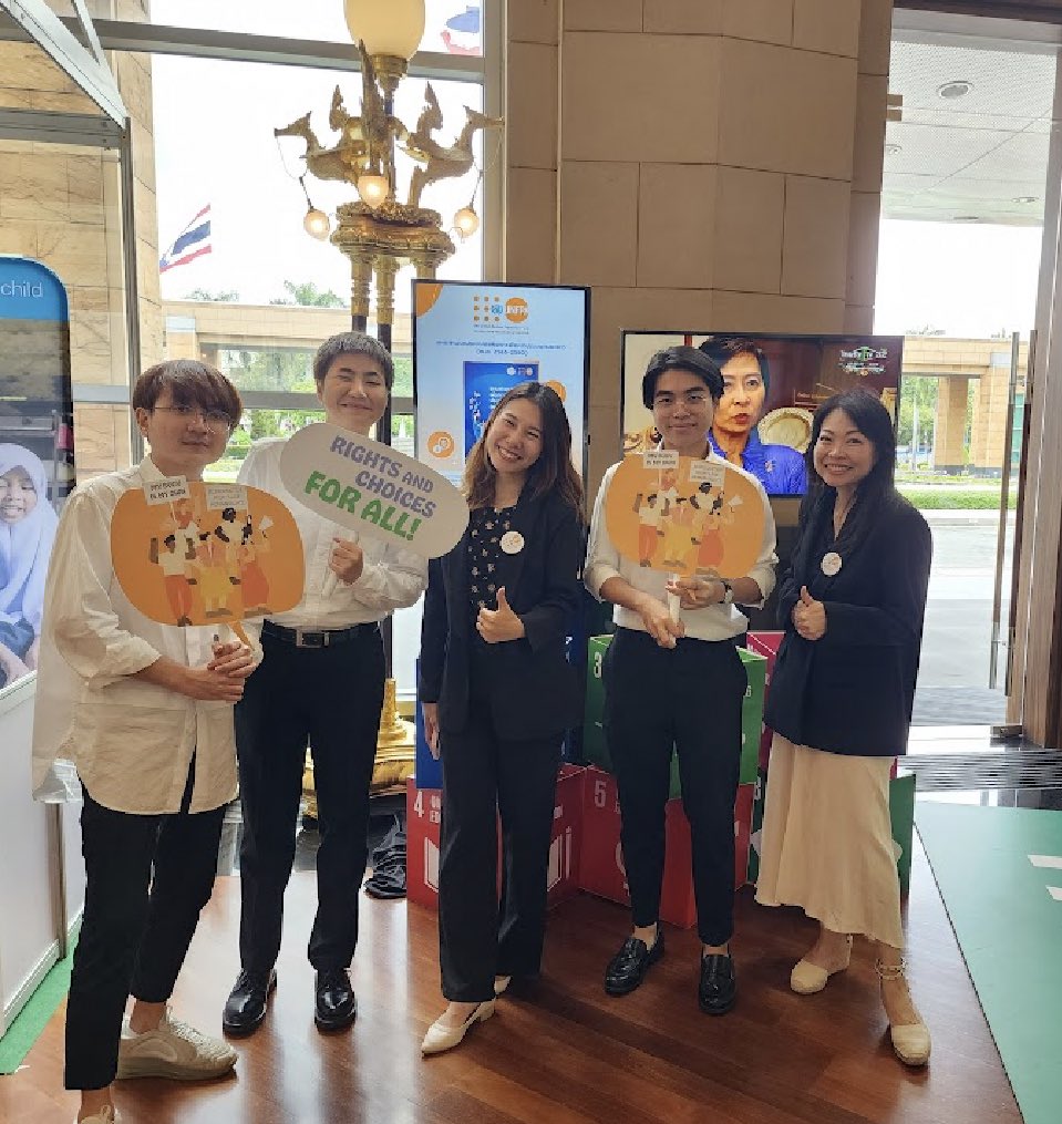Siriluck_oum's tweet image. #TICA Connect is substantively fun!😊 @Unfpa_Thailand is honored to be a part of TICA strategic partnerships along side donors, implementors, UN family and beneficiaries across the globe through South-South &amp;amp; Triangular Cooperation #SSTC  🇹🇭 #SRHR #MaternalHealth #GenderEquality