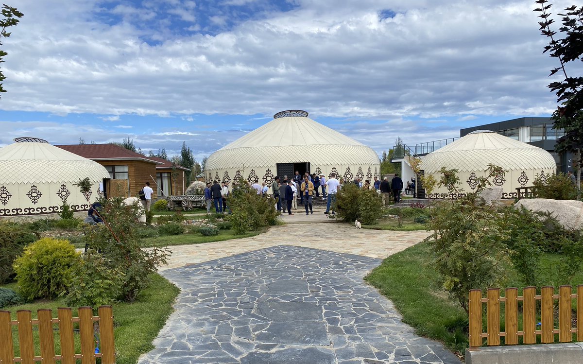 Henry1043's tweet photo. Agribusiness in  Central Asia. Integration. Modernisation.Success. A conference Kyrgyz style! Session on organic farming https://t.co/BsuPcwIobn