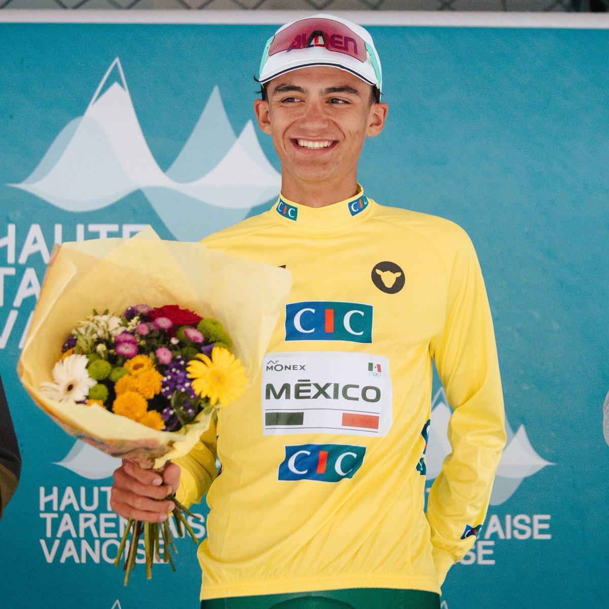 Historic win for Mexico 🇲🇽  

🏆 Unstoppable 19-year old Isaac del Toro was crowned winner of the <a href="/tourdelavenir/">Tour de l'Avenir</a> this weekend, taking ALL 4 jerseys and the super combative award 🔥💪 

📸 Anouk Flesch - Tour de l’Avenir