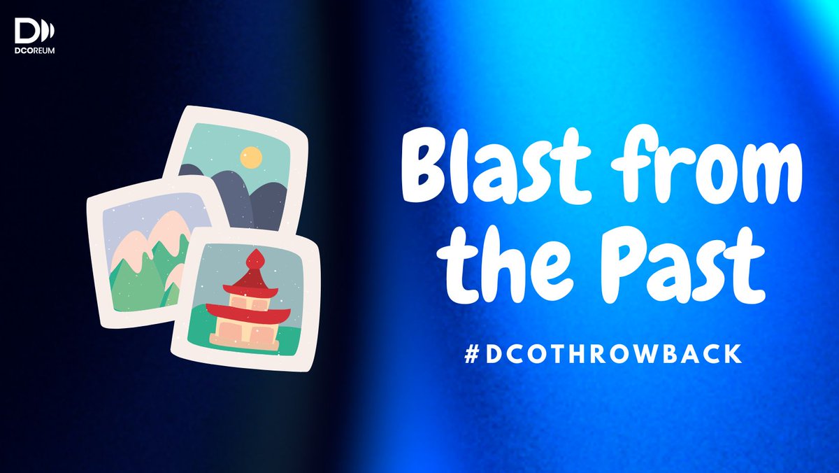 🔙DCOREUM回放！还记得我们刚成立的时候吗？

与我们分享您最喜爱的 DCOREUM 记忆！#DCOThrowback