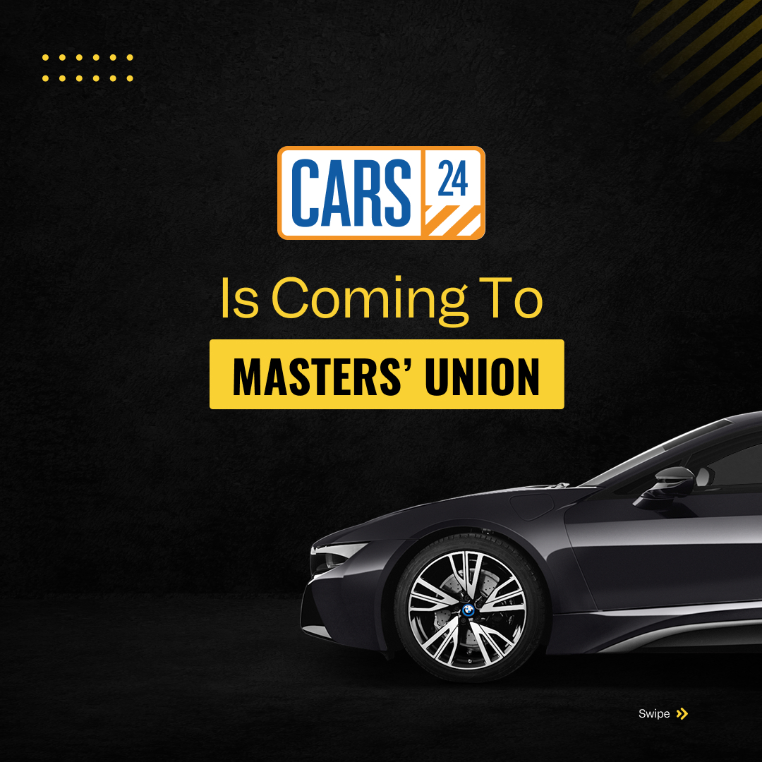 themastersunion's tweet photo. We are excited to announce that the co-founders of @cars24india are joining us on campus tomorrow, 29th August, to judge the #DriveToThrive Marketing Challenge, where the top 12 shortlisted teams from our PGP Cohort will pitch their marketing plans for the brand!

#MBA #bschool https://t.co/rPimRCLVyt