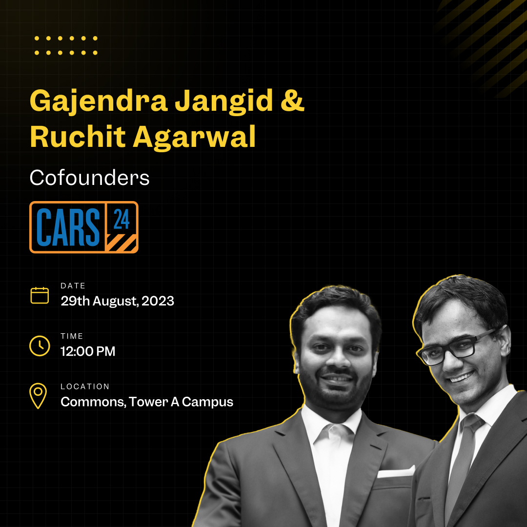 themastersunion's tweet photo. We are excited to announce that the co-founders of @cars24india are joining us on campus tomorrow, 29th August, to judge the #DriveToThrive Marketing Challenge, where the top 12 shortlisted teams from our PGP Cohort will pitch their marketing plans for the brand!

#MBA #bschool https://t.co/rPimRCLVyt