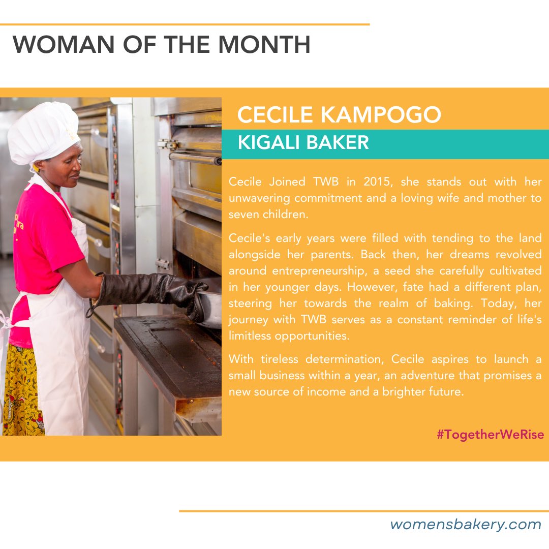 WomensBakeryRW's tweet image. Seeds of empowerment.

#BreadPower #TogetherWeRise #StrongWomenBakingBread

@RwandaWomenMag @GenderMonitorRw @WomensBakery @unwomenrwanda