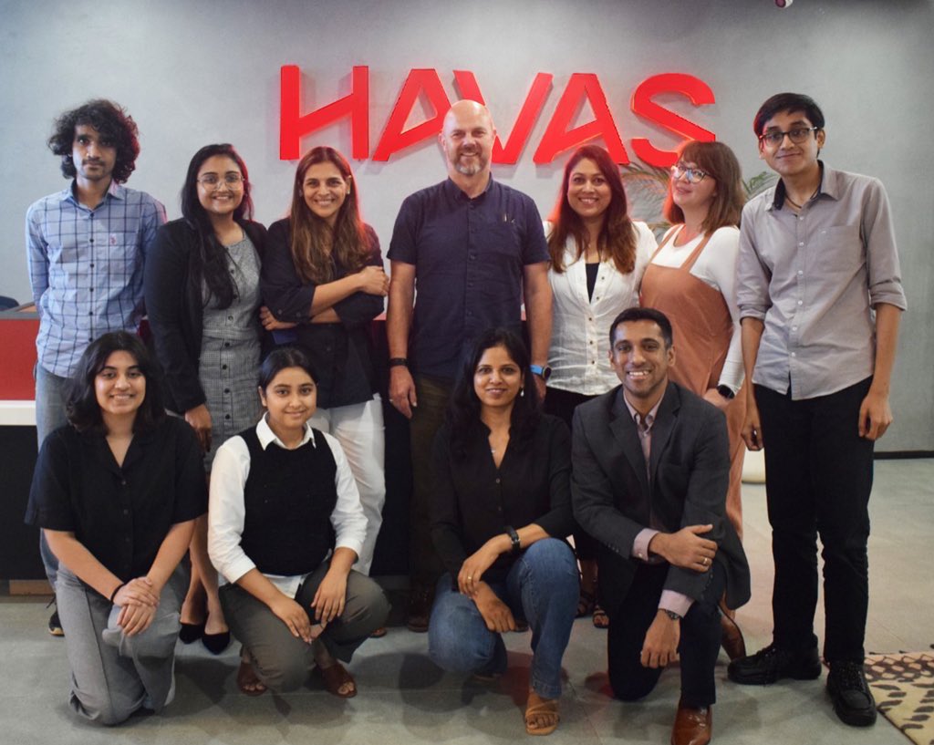 It was wonderful to spend the past few days filled with terrific exchanges, insights and fun with Ian Howlett and Helen Parker from our @ConranDesign London office! @Havas @HavasIND @geet_nazir @mayuri_ @SamarpitaB05 #designingadvantage #collaboration #branding