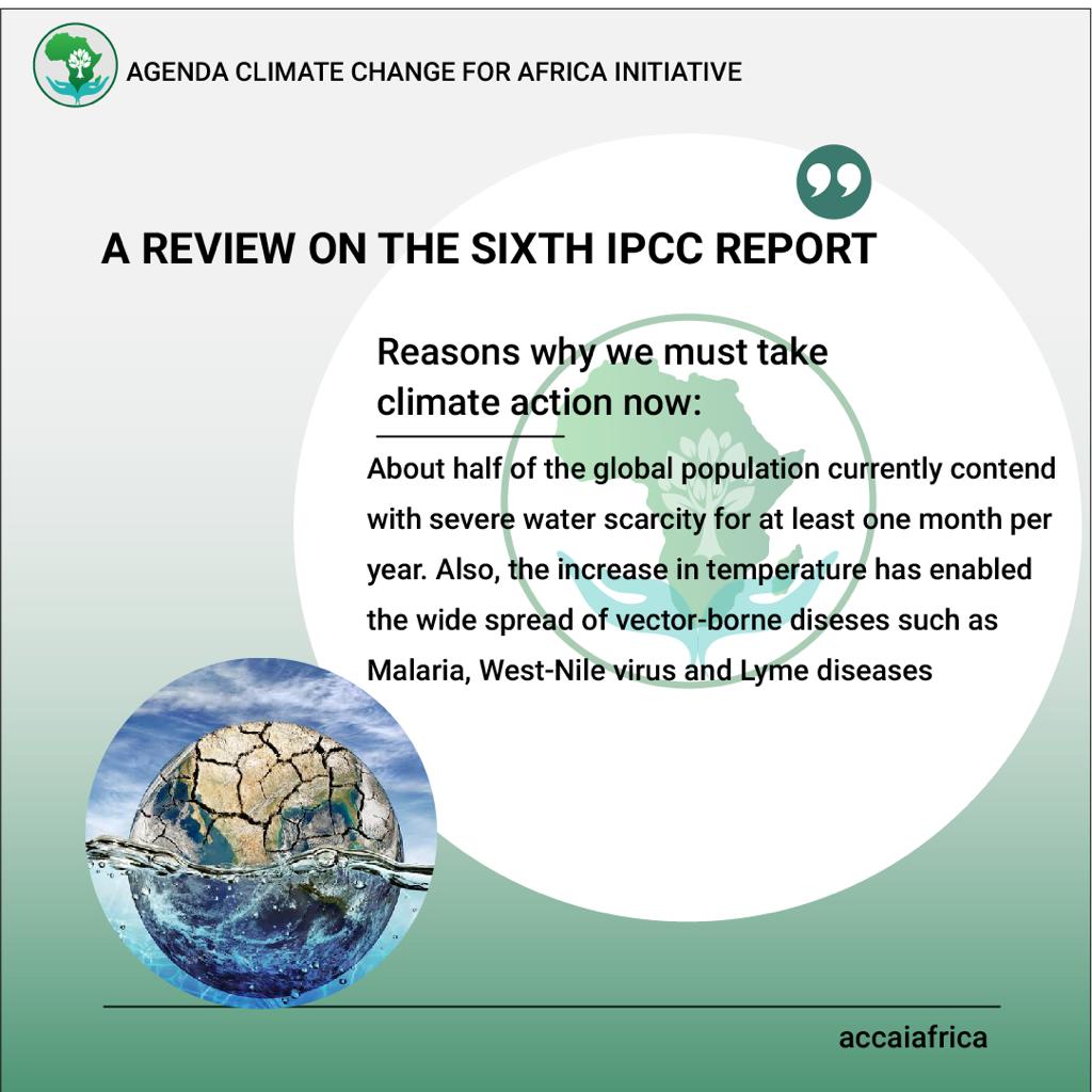 Water scarcity grips half the world, while soaring temperatures invite the spread of diseases like malaria, West Nile virus, and Lyme disease. Let's stand together to create a healthier planet for all. 💧🌍 #AwarenessForChange #GlobalChallenges #accaiafrica