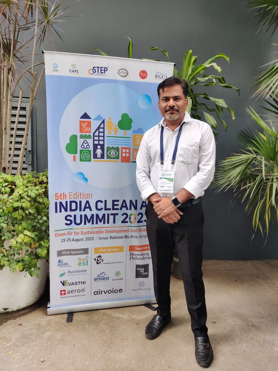 prkruti_air's tweet photo. It was a wonderful experience of #ICAS2023 organized by the @CSTEP_India that brought together so many insights about #airquality in India.  
We applaud your efforts and extend heartfelt congratulations to #CSTEP for creating a platform that promotes action on Air Pollution. https://t.co/7ietJc6Ixu