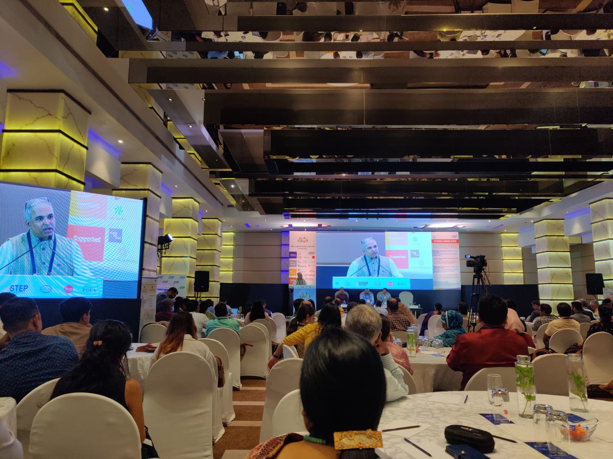 prkruti_air's tweet photo. It was a wonderful experience of #ICAS2023 organized by the @CSTEP_India that brought together so many insights about #airquality in India.  
We applaud your efforts and extend heartfelt congratulations to #CSTEP for creating a platform that promotes action on Air Pollution. https://t.co/7ietJc6Ixu